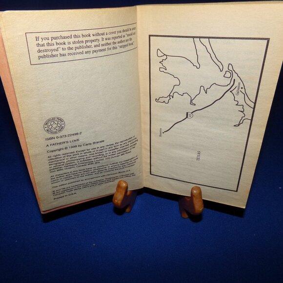 Vintage Harlequin Intrigue - A Father's Love by Carla Cassidy - Paperback Book - Picture 4 of 4